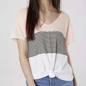 Daytrip color block top